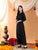Priya Chikankari Kurta Palazzo Cotton Co-ord Set (Black)